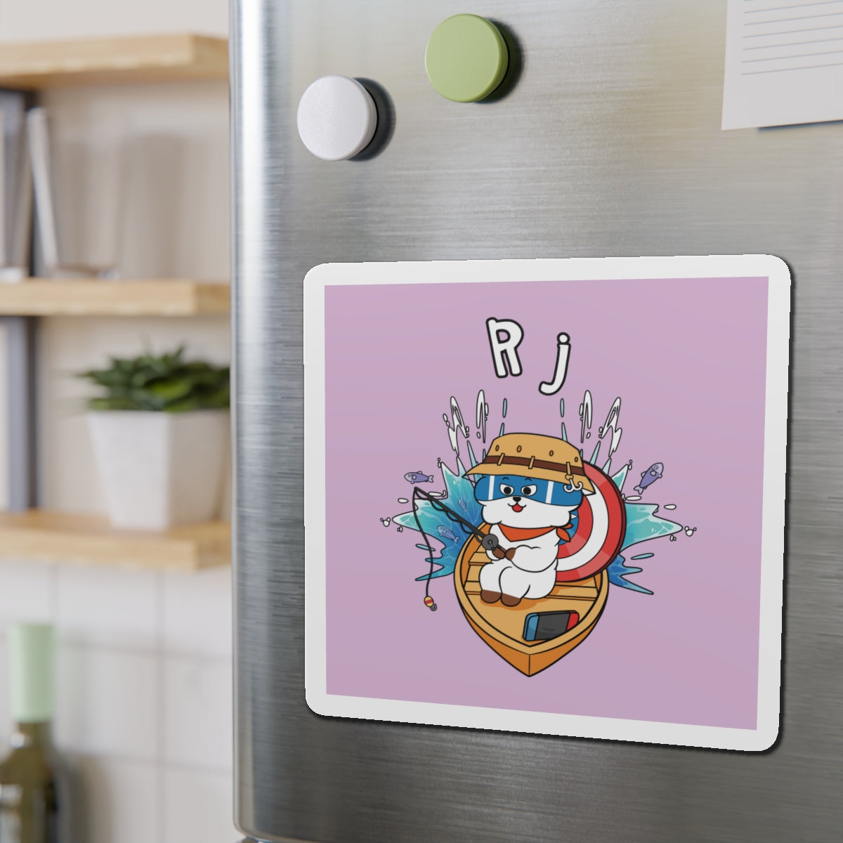 BT21 RJ Purple Magnet