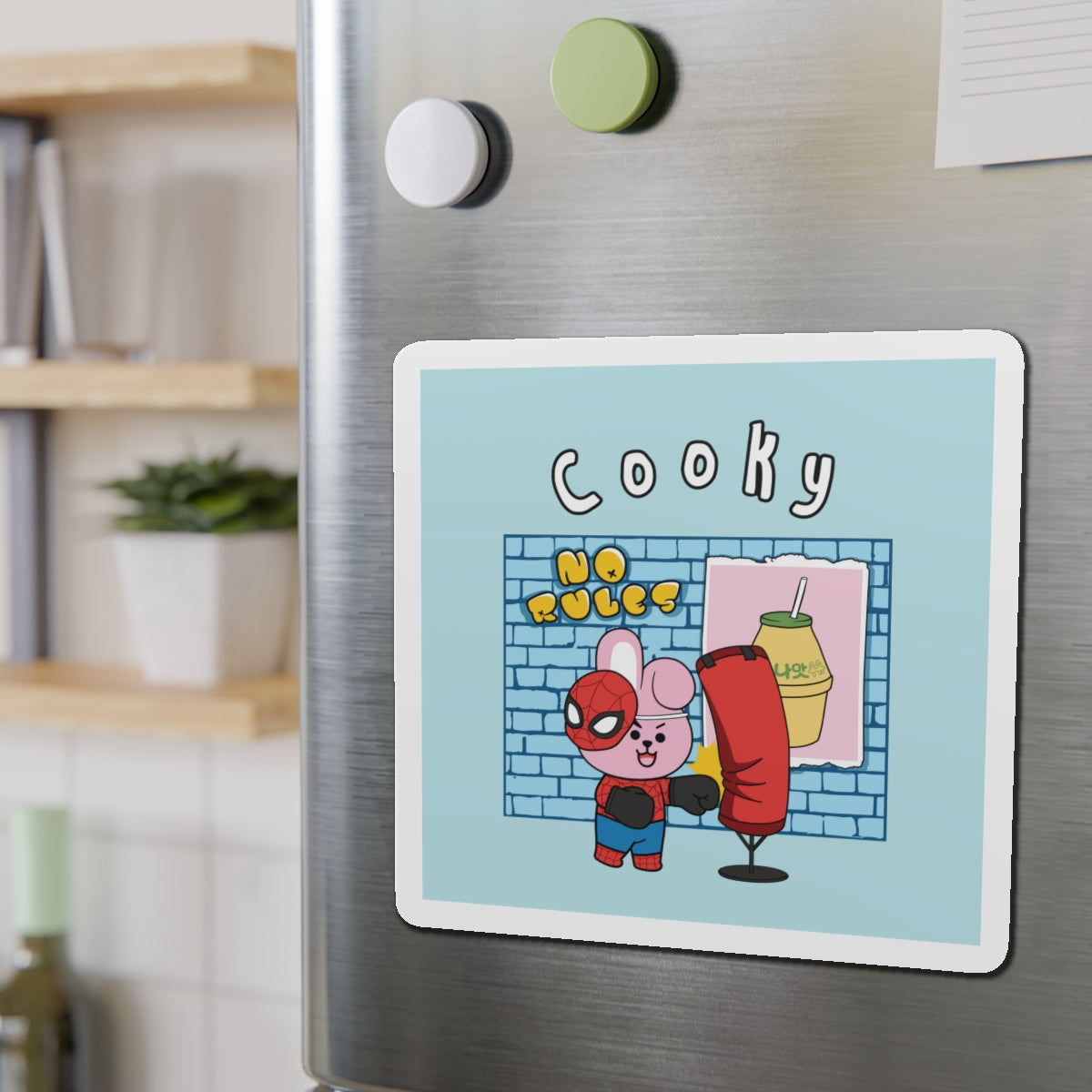 BT21 Cooky Blue Magnet