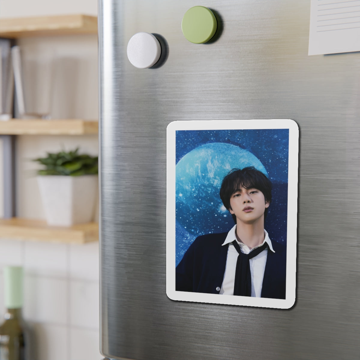 Kim SeokjinThe Astronaut Single Album Blue Stars Jin Magnet
