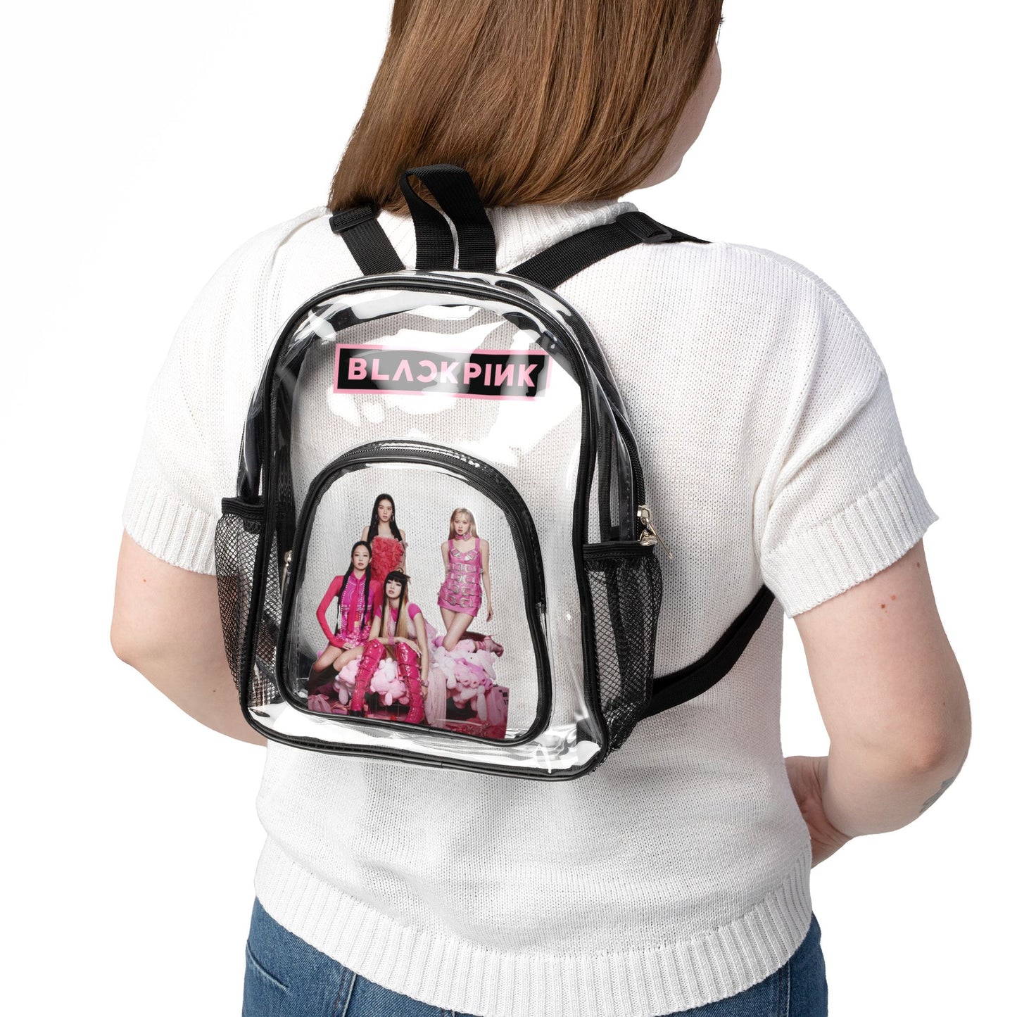 Blackppink World Tour Clear Backpack for Concerts No Background Color