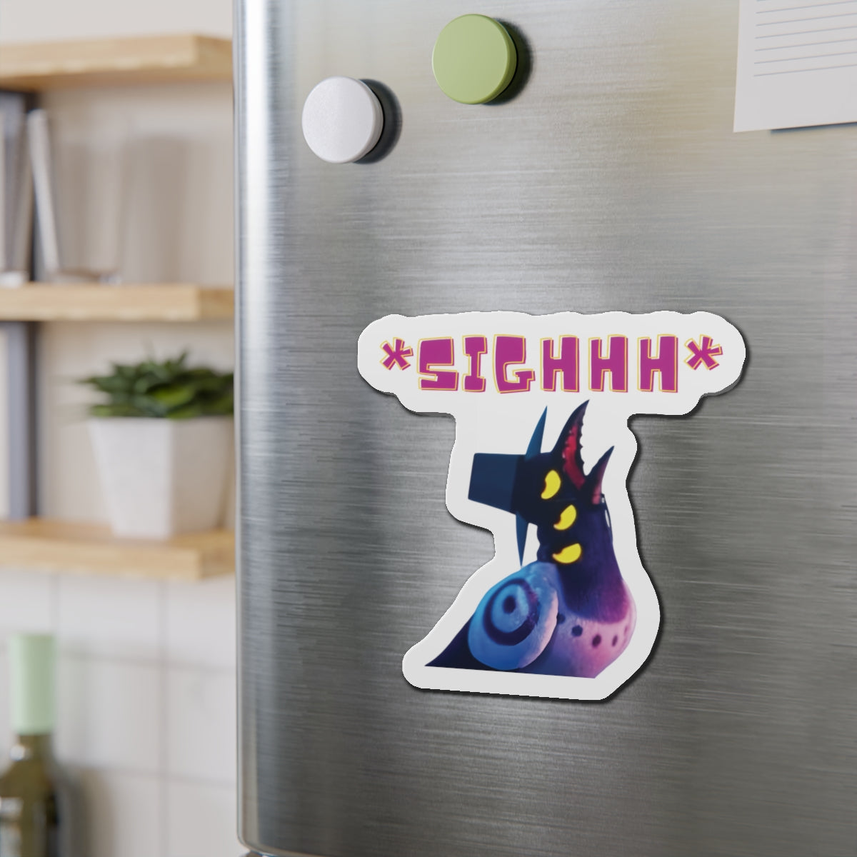 Kpop Demon Hunters Sussie The Bird Sigh Magnet
