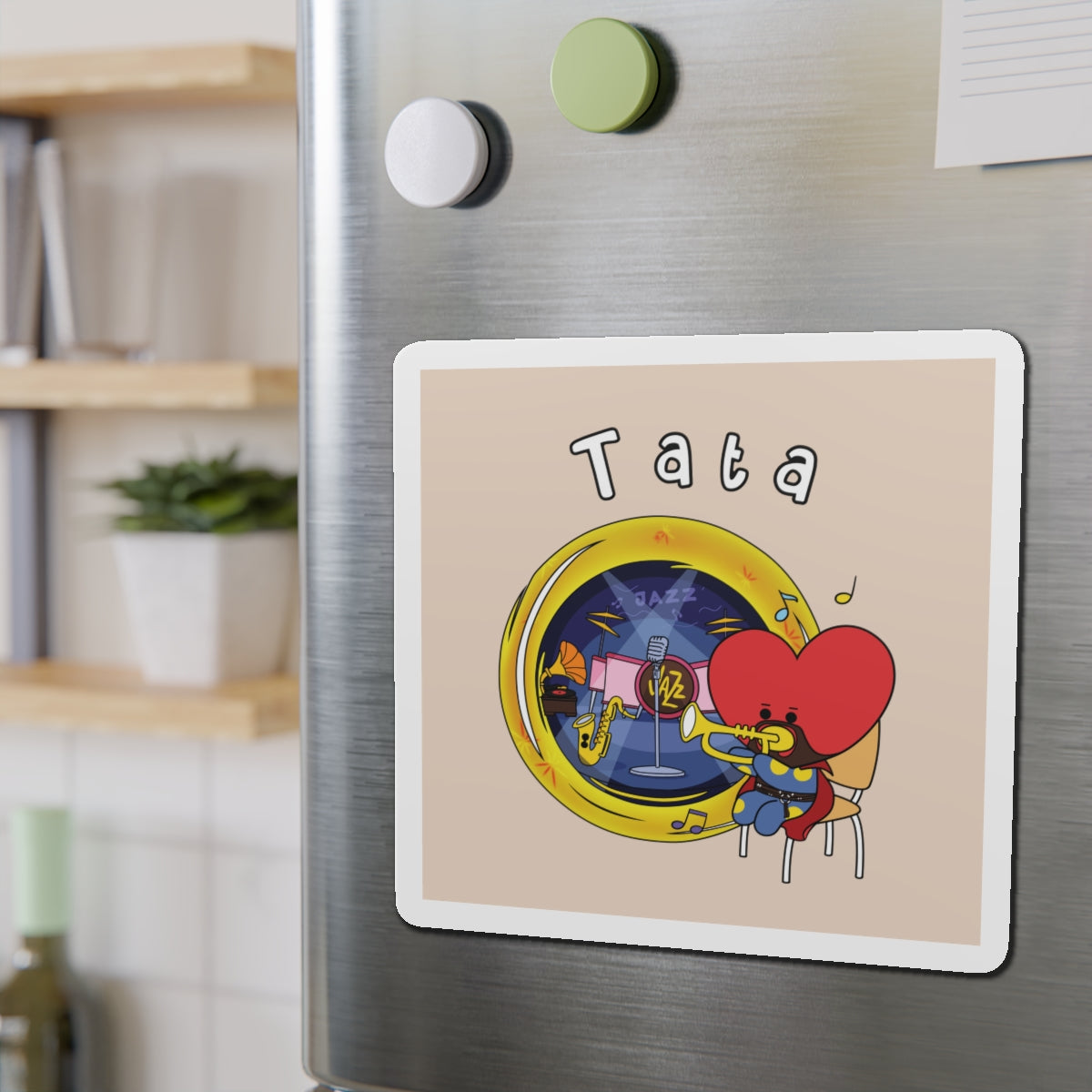 BT21 Tata Beige Magnet