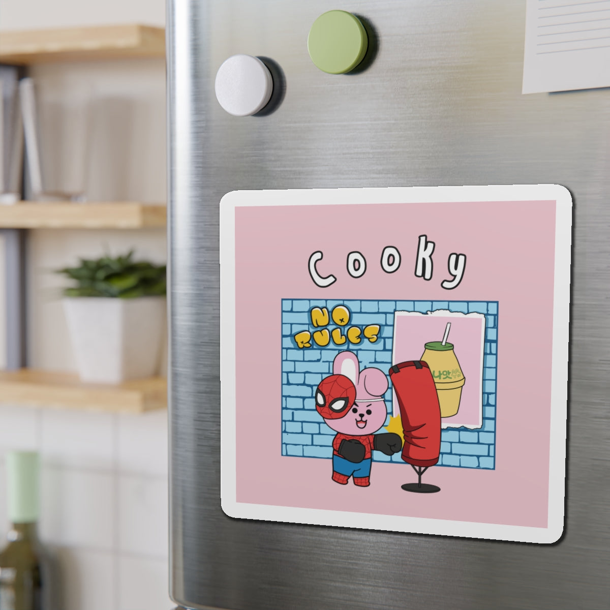 BT21 Cooky Pink Magnet