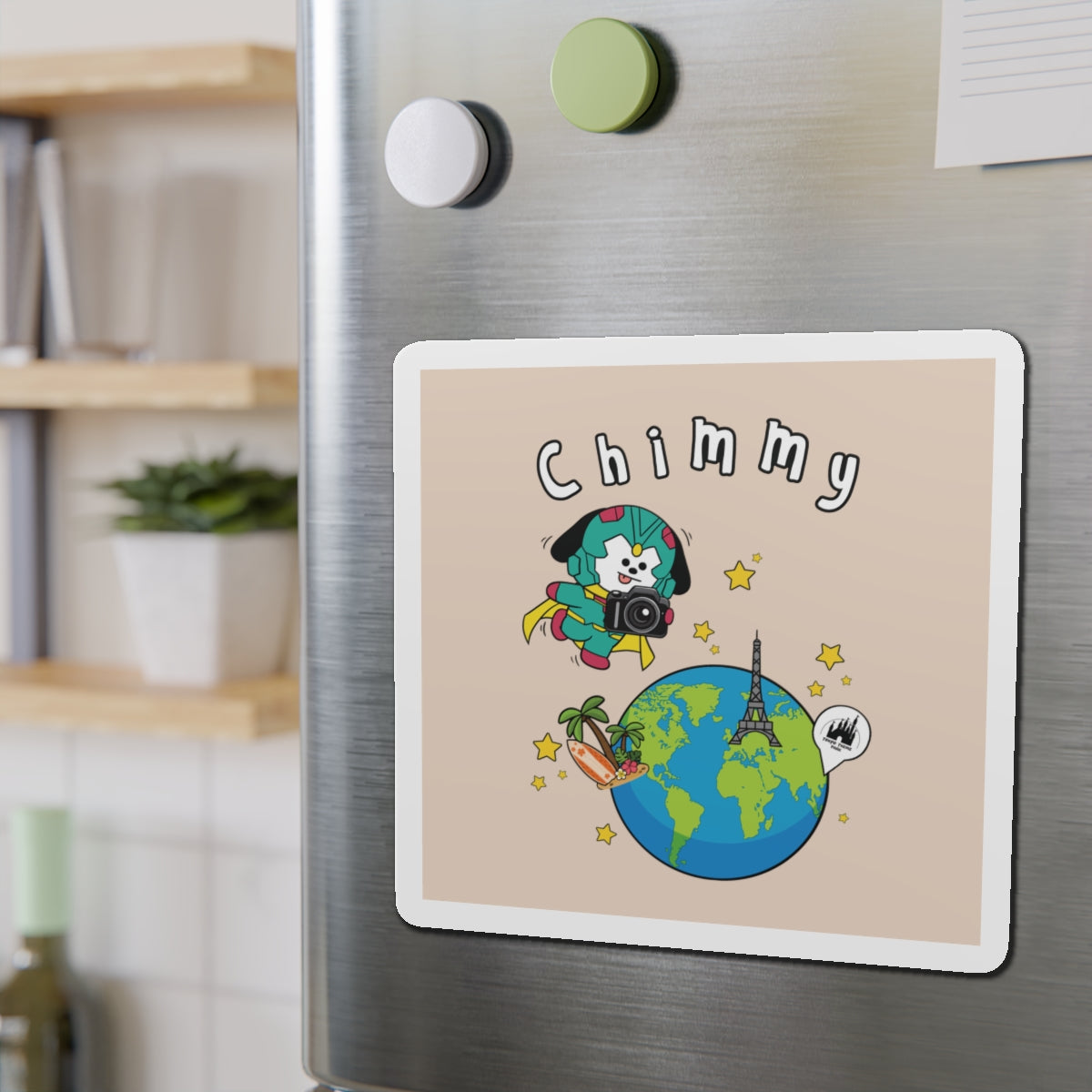 BT21 Chimmy Beige Magnet