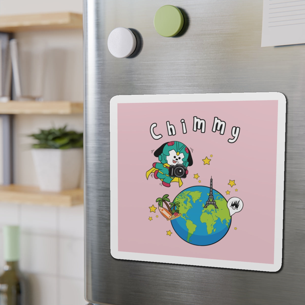 BT21 Chimmy Pink Magnet