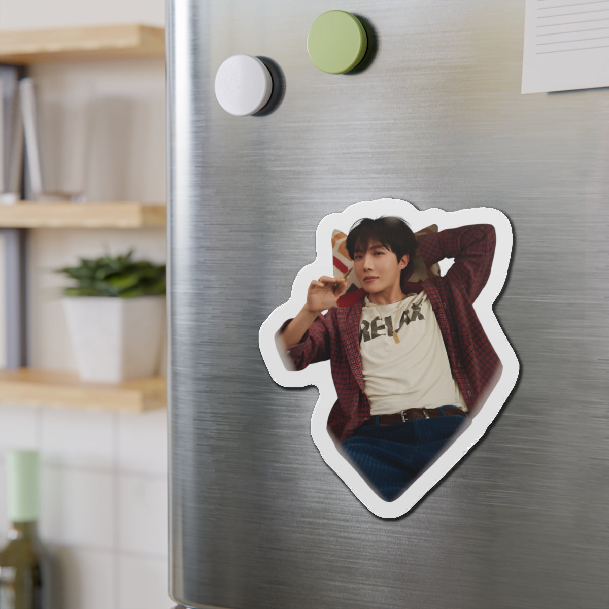 Jhope Sweet Dreams Relax in a Heart Photoshoot Magnet