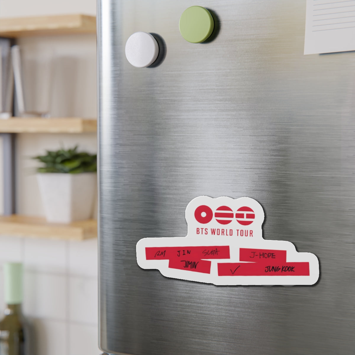 BTS Arirang 2026 World Tour Logo Design 3 Magnet