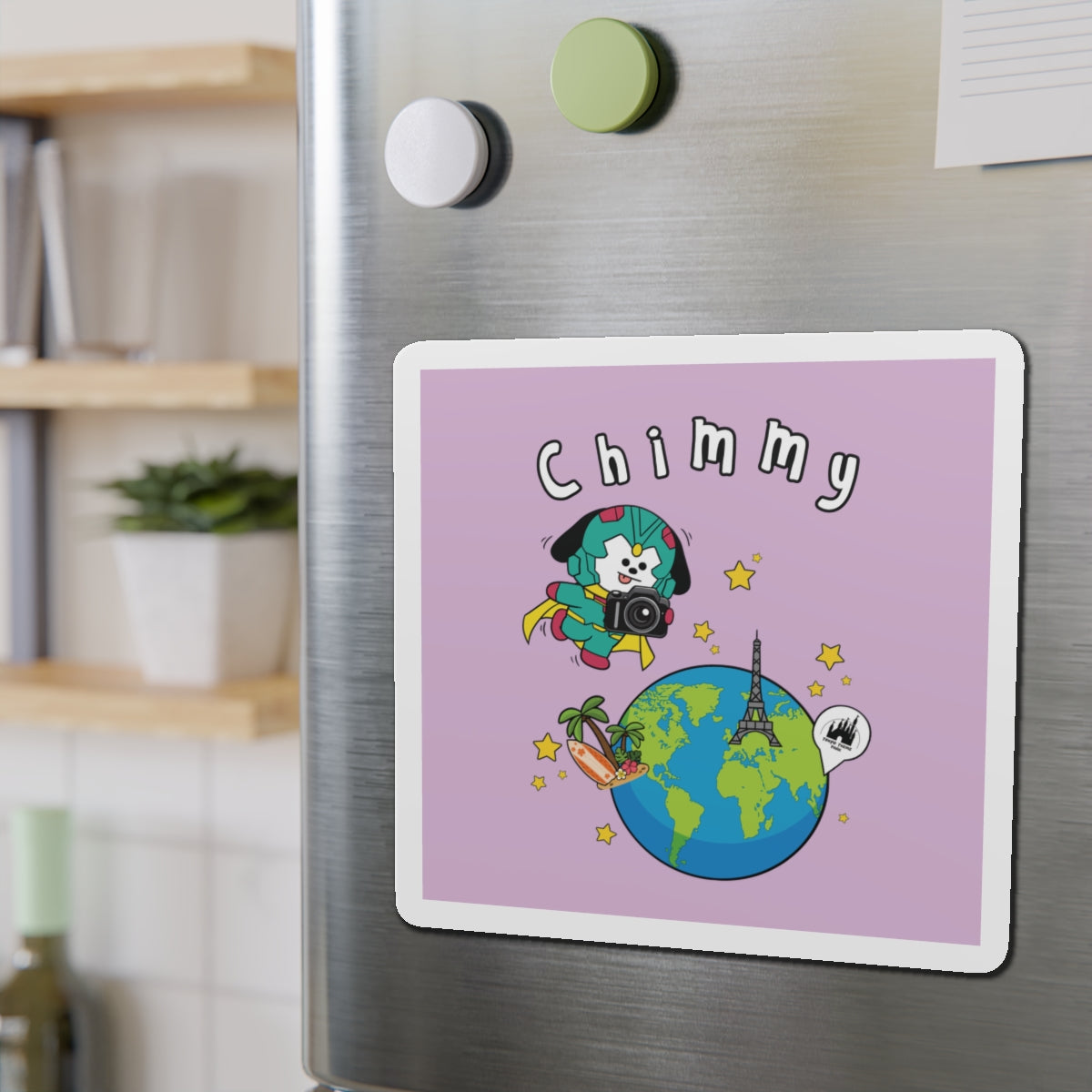 BT21 Chimmy Purple Magnet