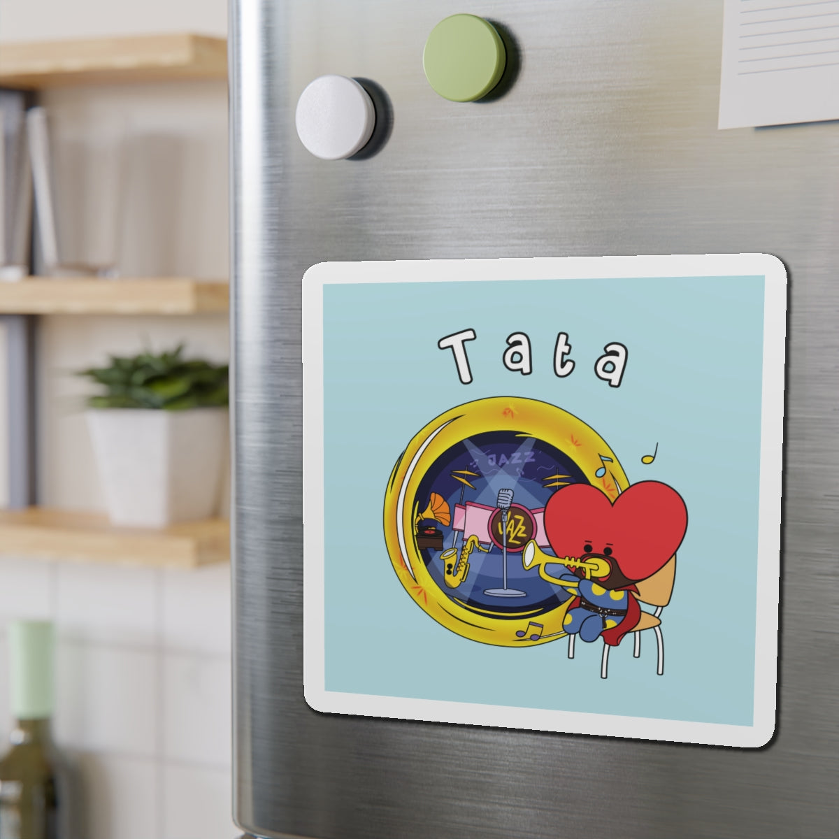 BT21 Tata Blue Magnet
