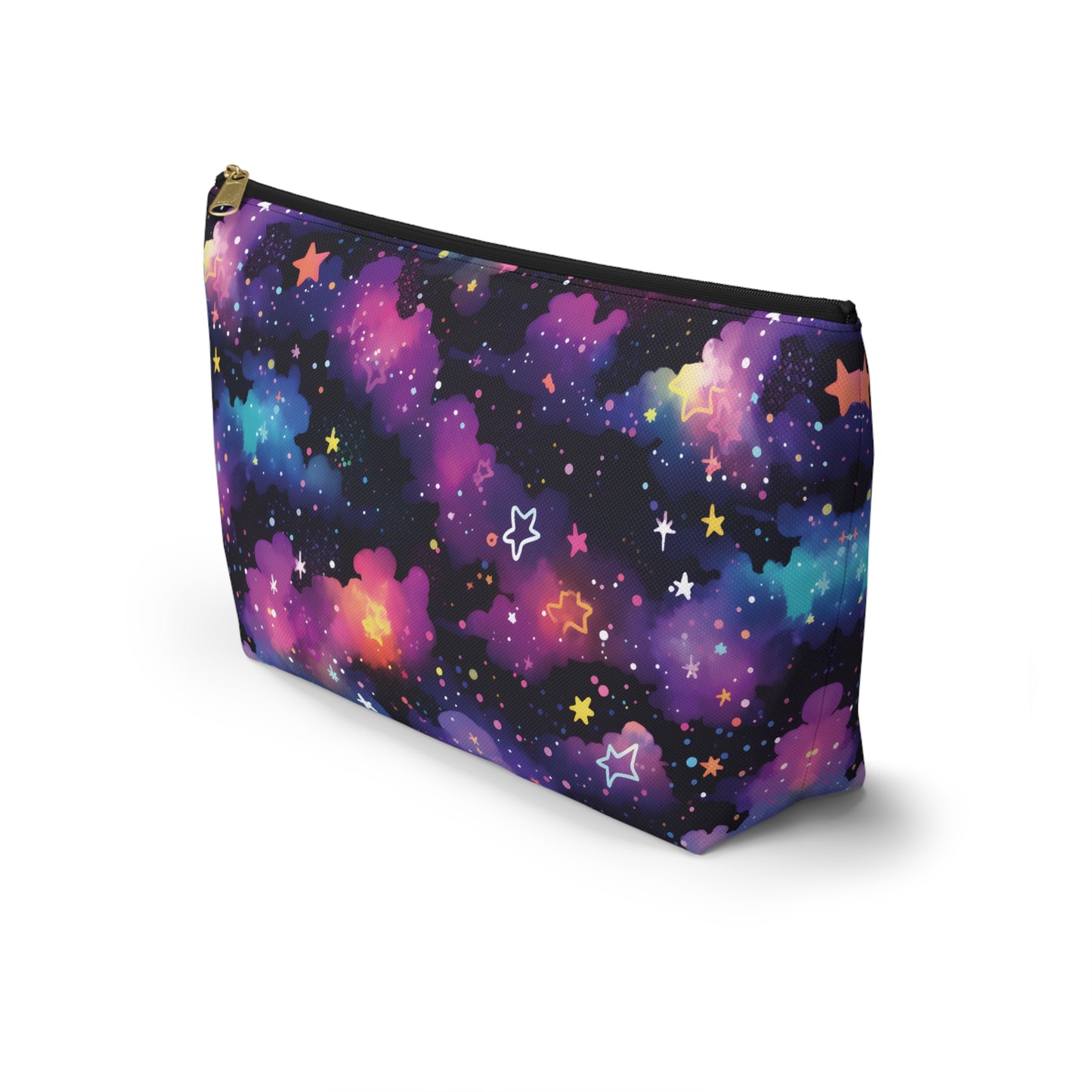 Colorful Space Pattern Travel Bag Design 1