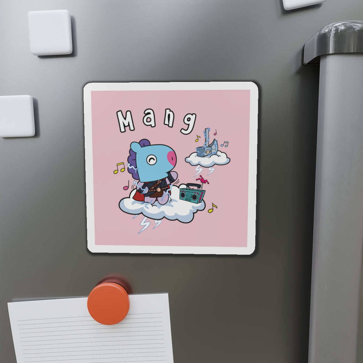BT21 Mang Pink Magnet
