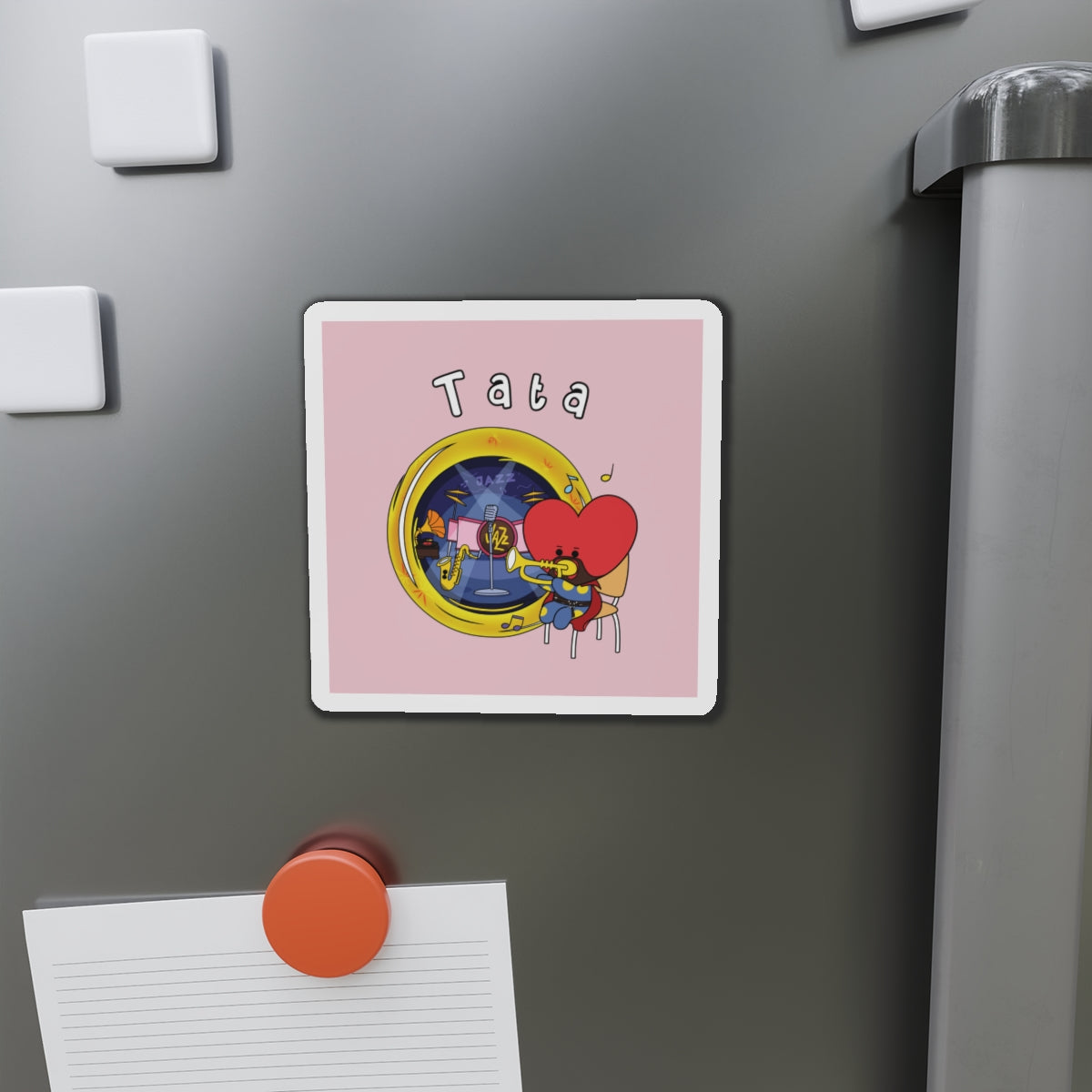 BT21 Tata Pink Magnet