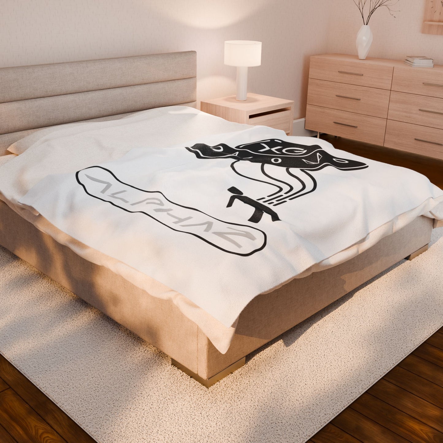 White XG Jurin Spaceship Blanket