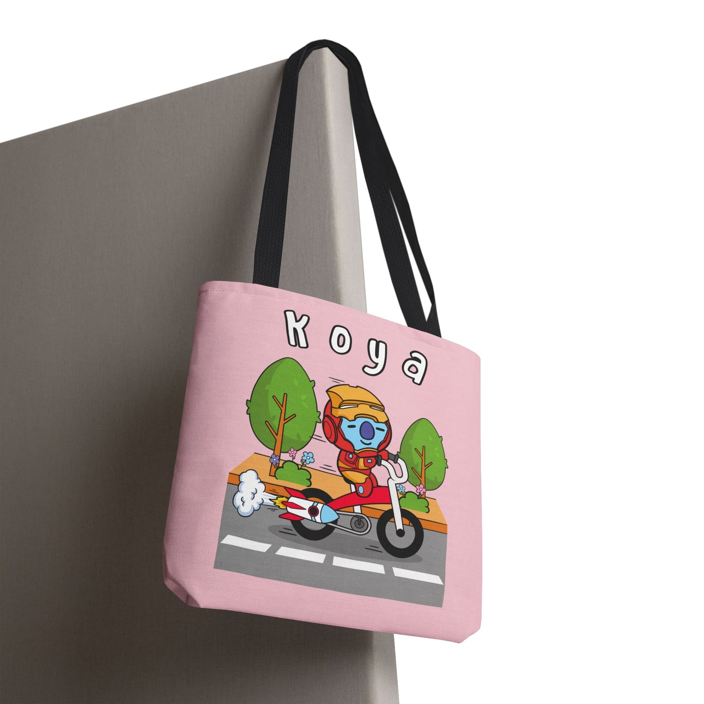 BT21 Koya Pink Tote Bag Single Design