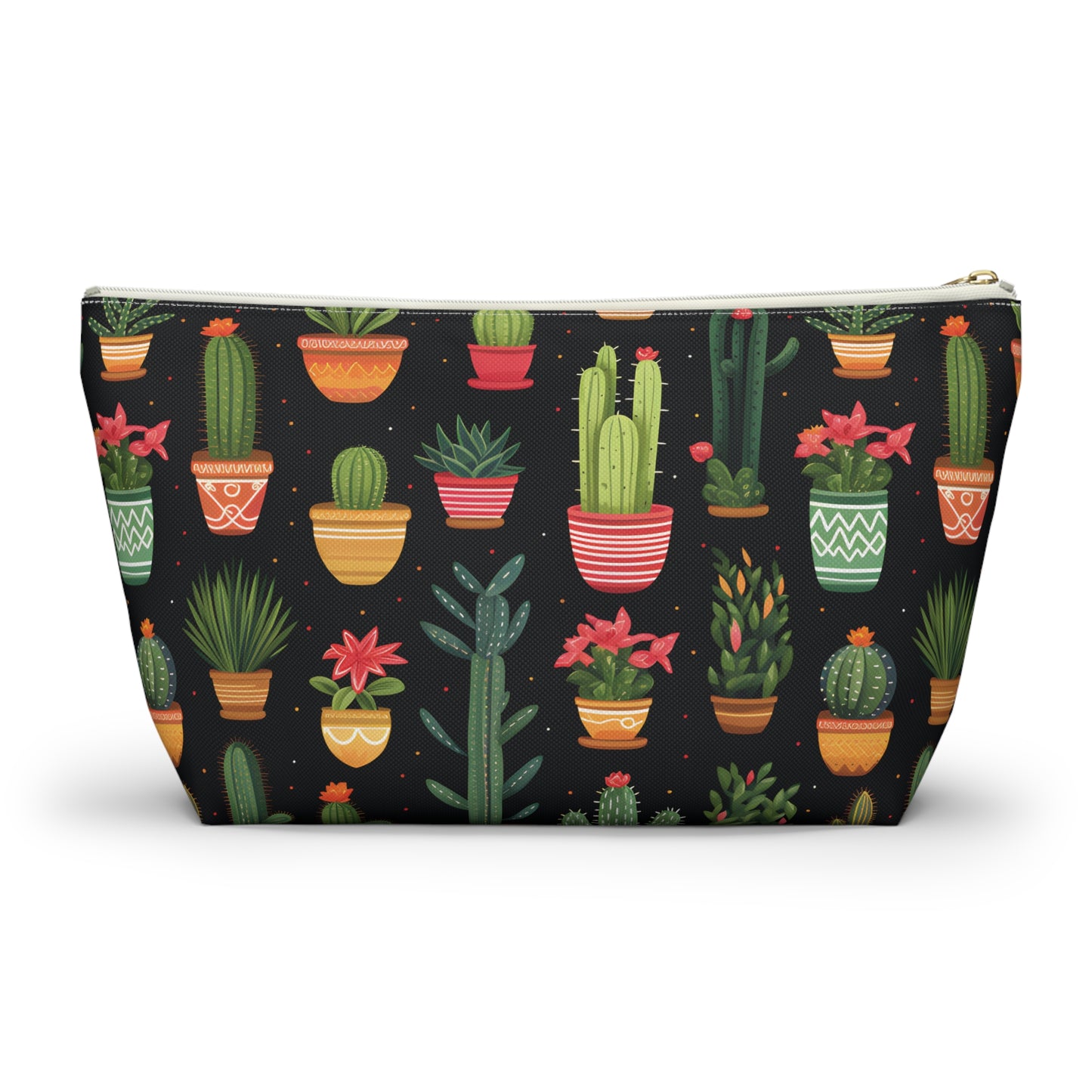 Cactus Pattern Travel Bag Design 9