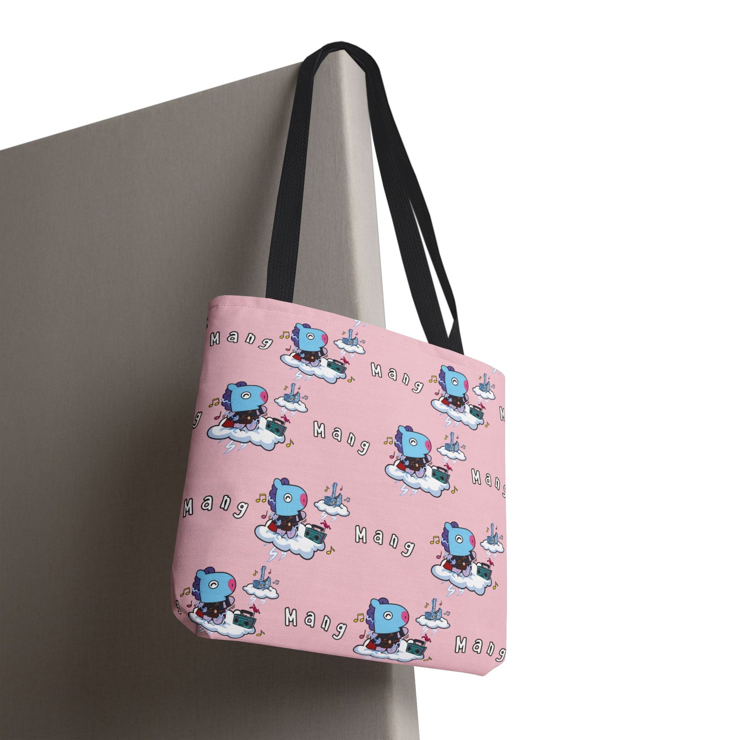 BT21 Mang Pink Tote Bag Pattern Design