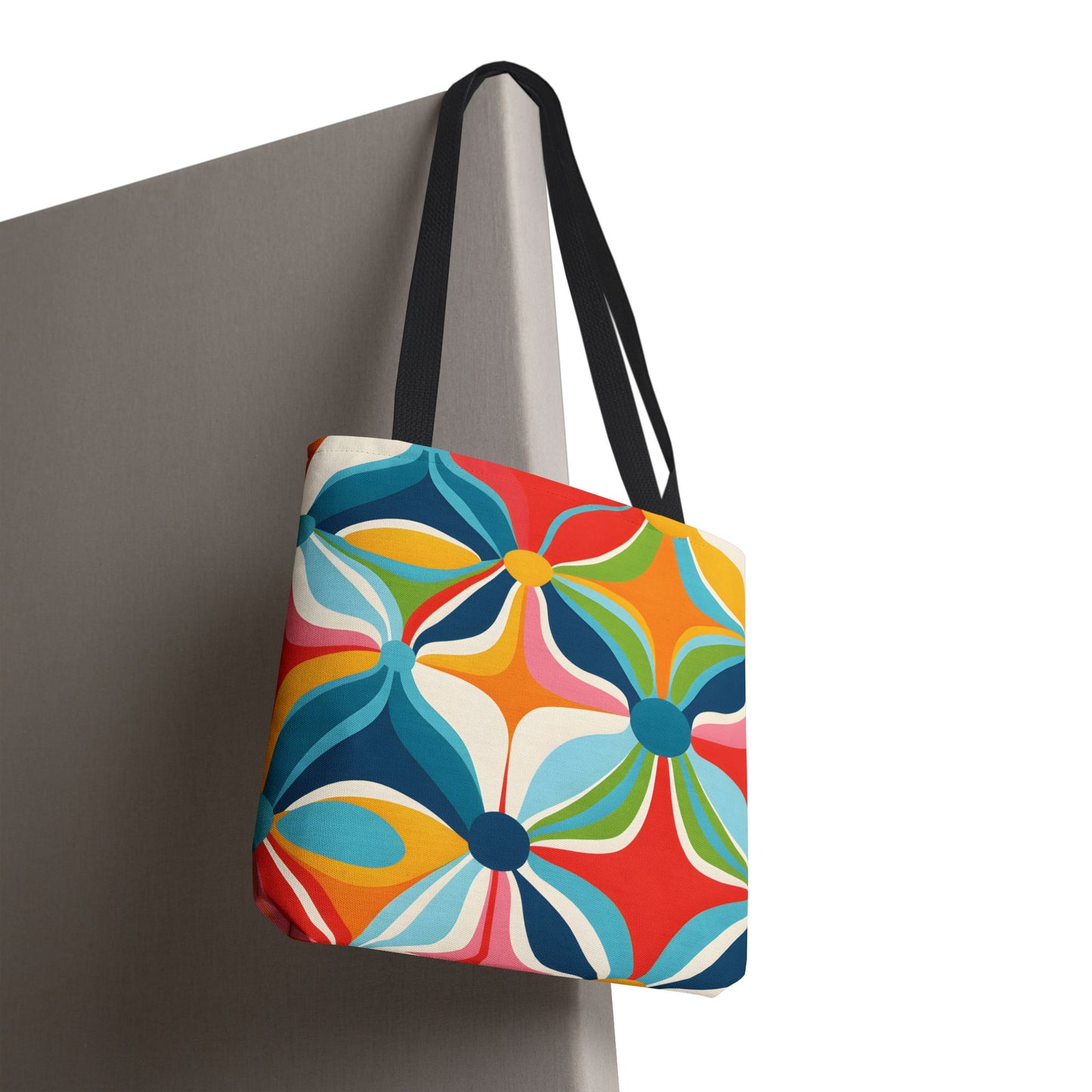 Retro Pattern Tote Bag Design 3