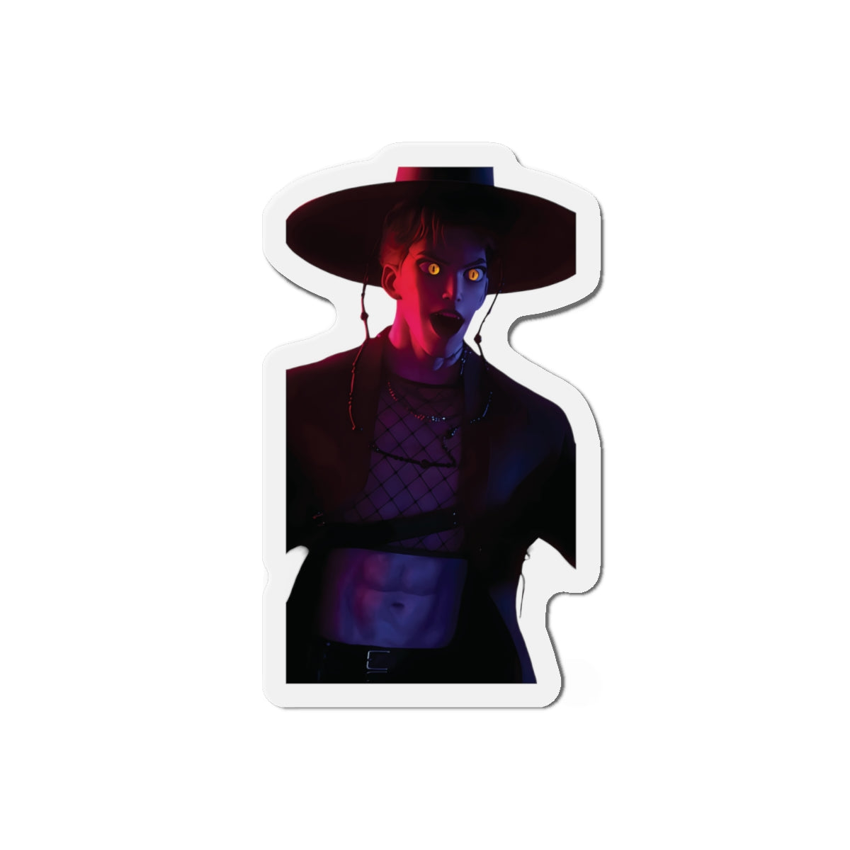 Kpop Demon Hunters Saja Boys Abby Saja Demon Form Magnet