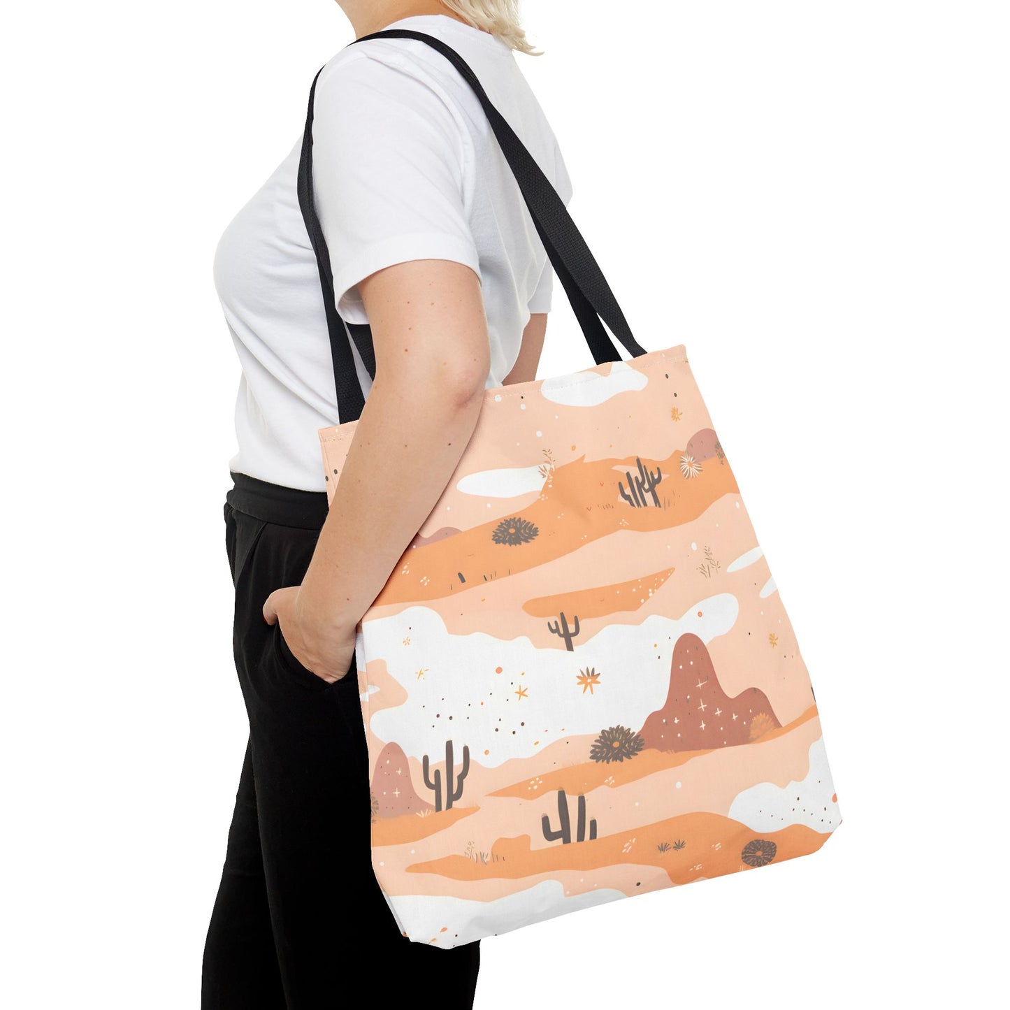 Desert Pattern Tote Bag Design 4