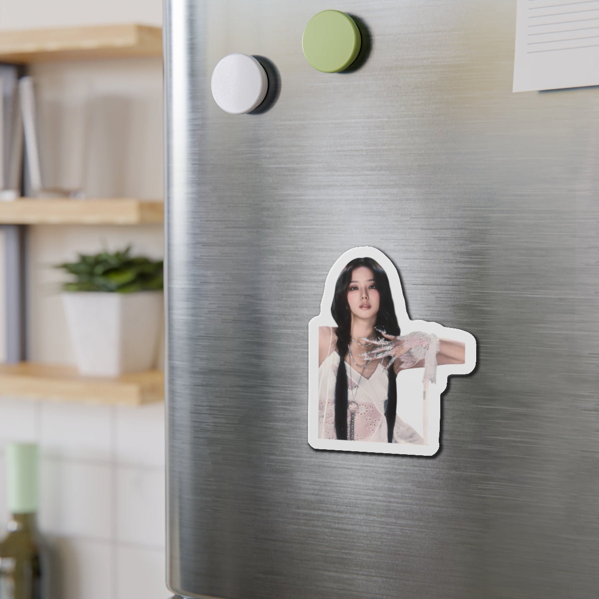 Jisoo Kim Blackppink Gift for Jisoo Fans Sooyas Magnet Design 3