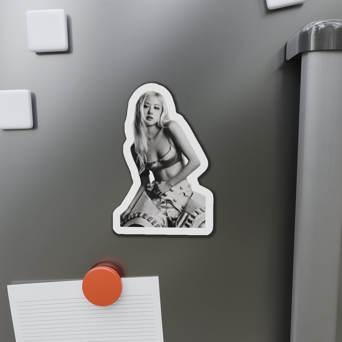 Rosé Park Blackppink Gift for Rosie Fans Magnet Design 1