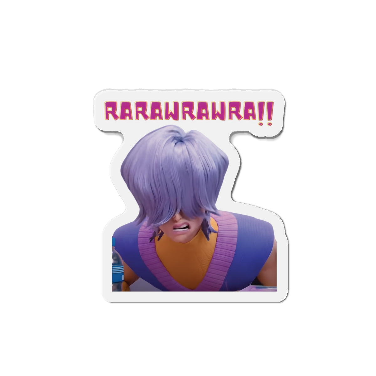 Kpop Demon Hunters Huntrix Zoey Saja Boys Mystery Zoeystery Mystery Saja Barking Magnet