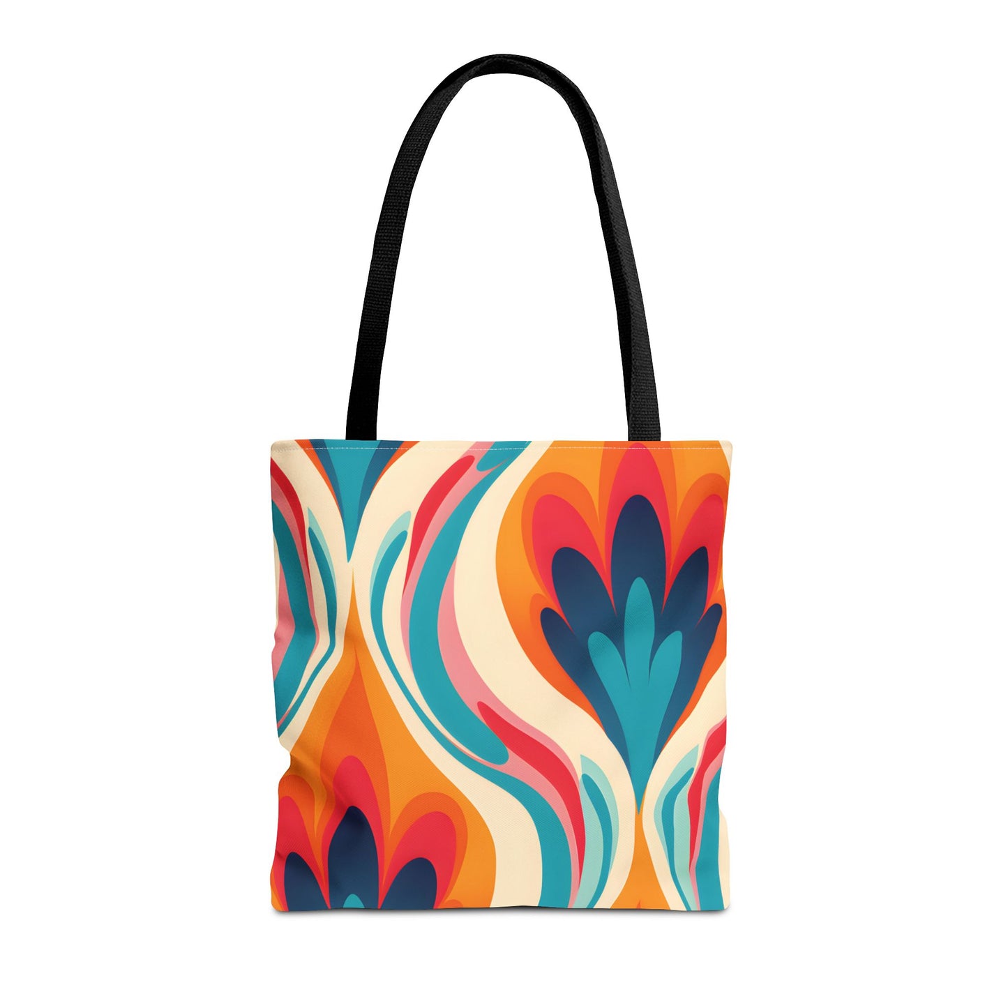 Retro Pattern Tote Bag Design 5