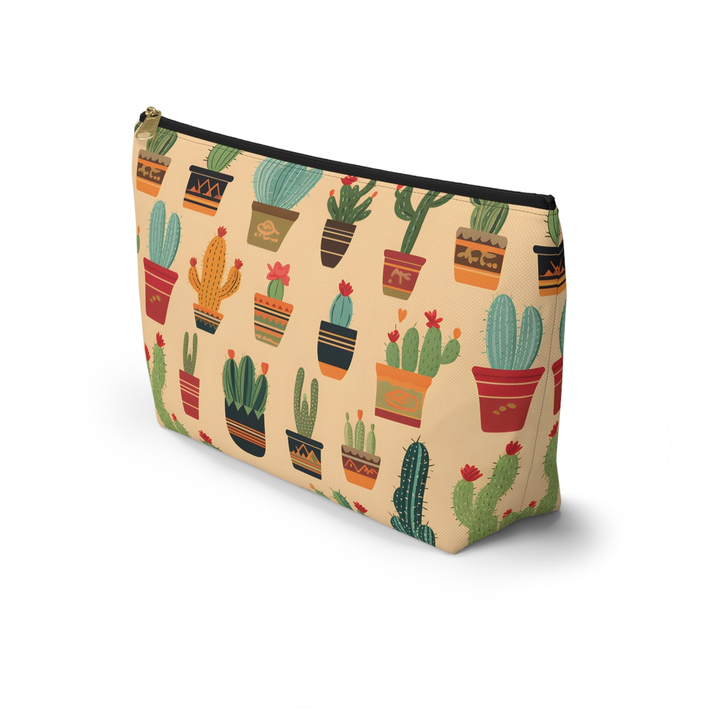 Cactus Pattern Travel Bag Design 4