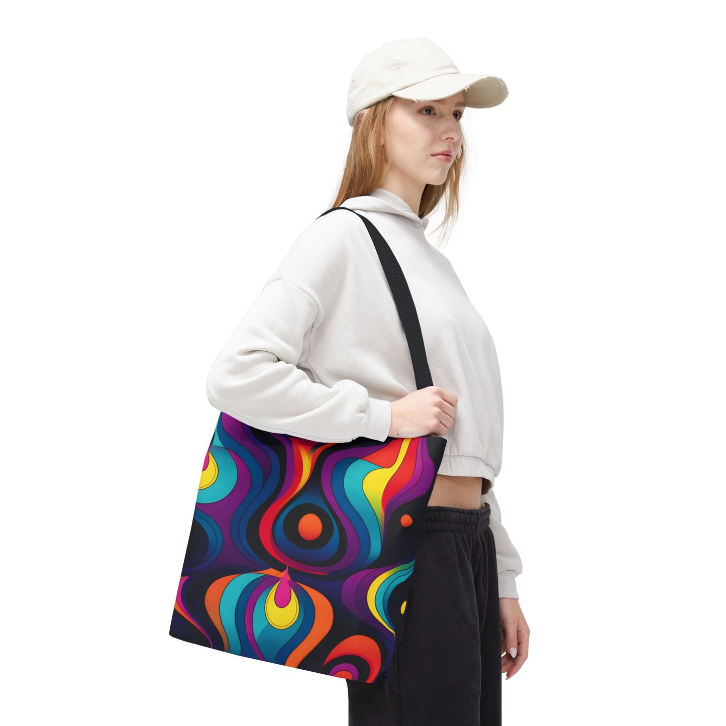 Retro Pattern Tote Bag Design 6