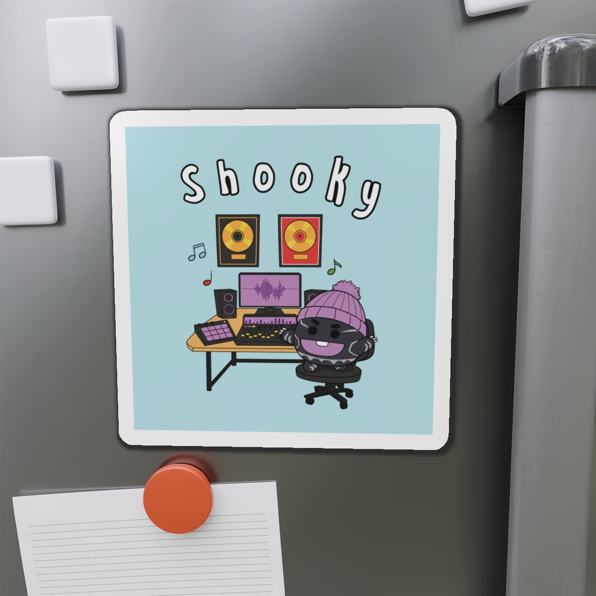 BT21 Shooky Blue Magnet