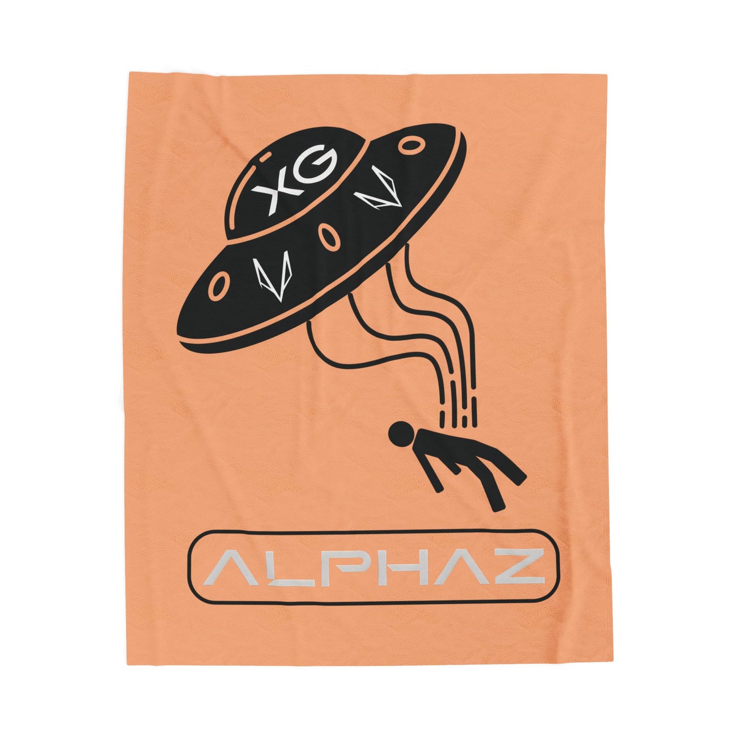 Orange XG Juria Spaceship Blanket