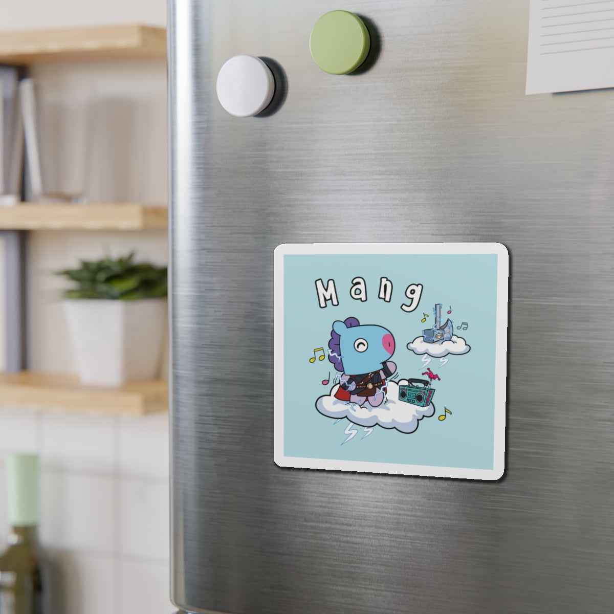 BT21 Mang Blue Magnet