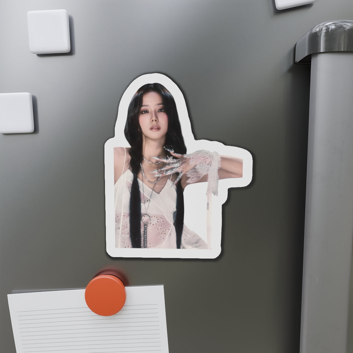 Jisoo Kim Blackppink Gift for Jisoo Fans Sooyas Magnet Design 3