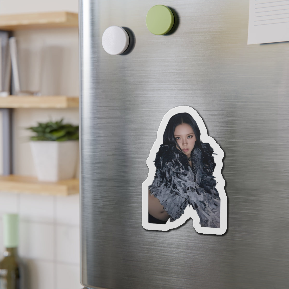 Jisoo Kim Blackppink Gift for Jisoo Fans Sooyas Magnet Design 2