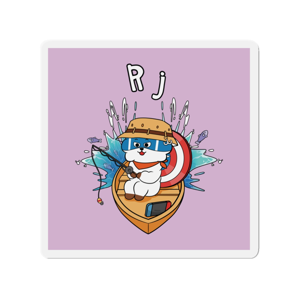 BT21 RJ Purple Magnet