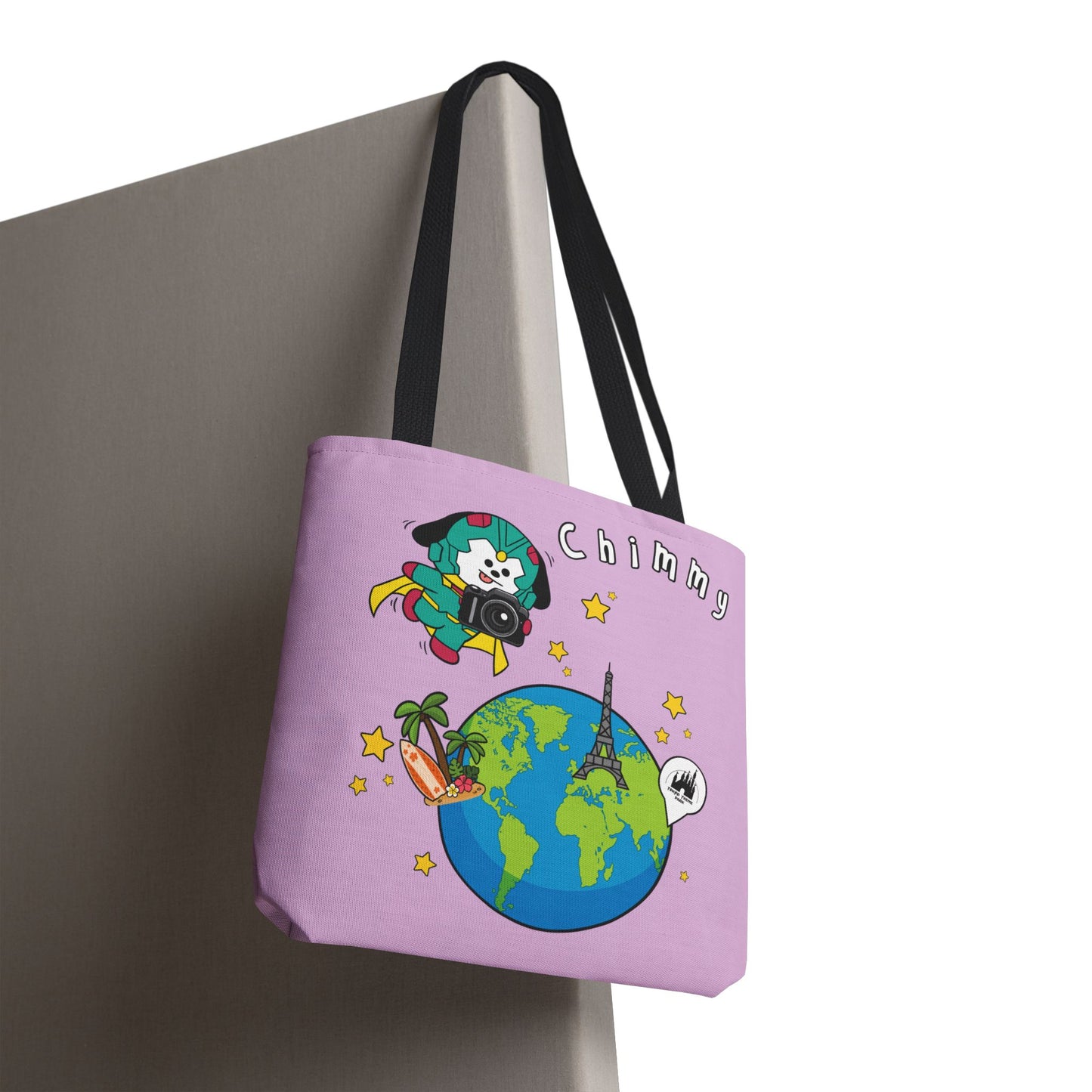 BT21 Chimmy Purple Tote Bag Single Design
