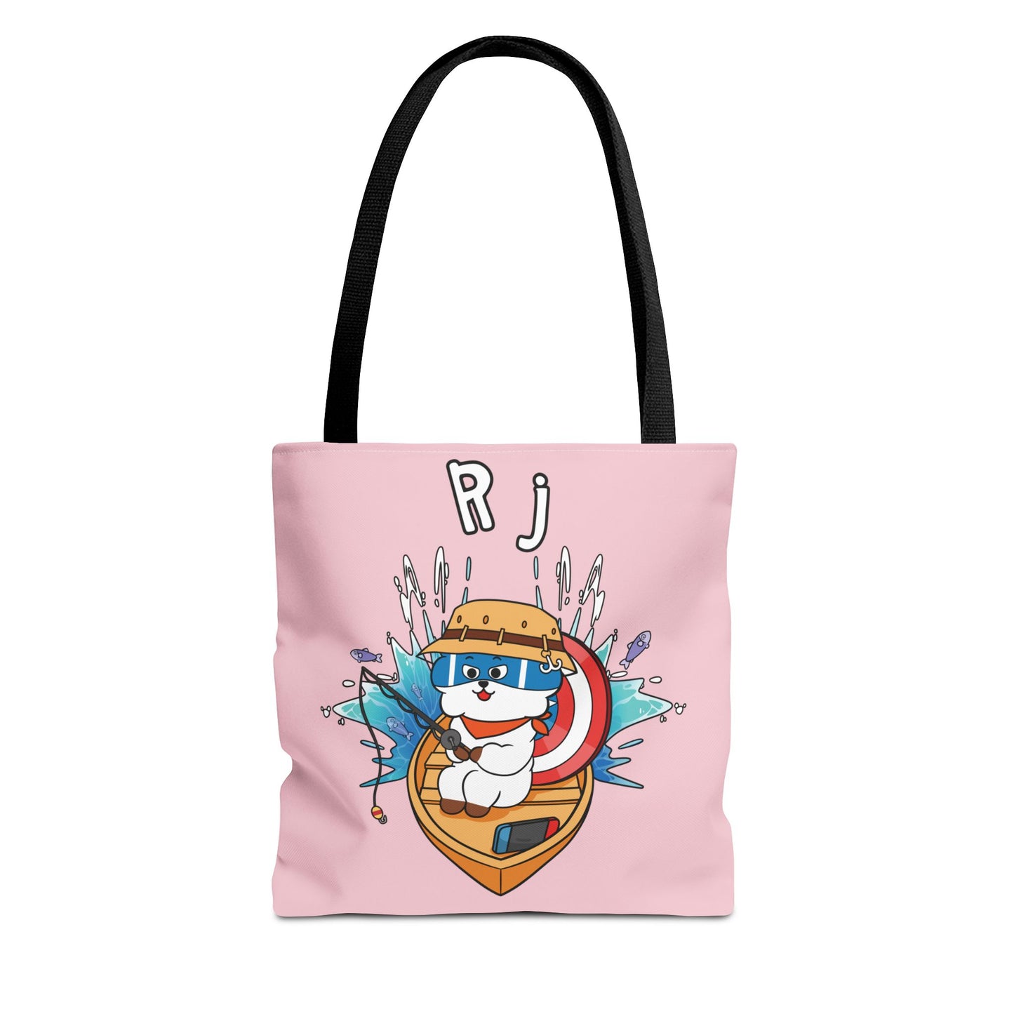 BT21 RJ Pink Tote Bag Single Design