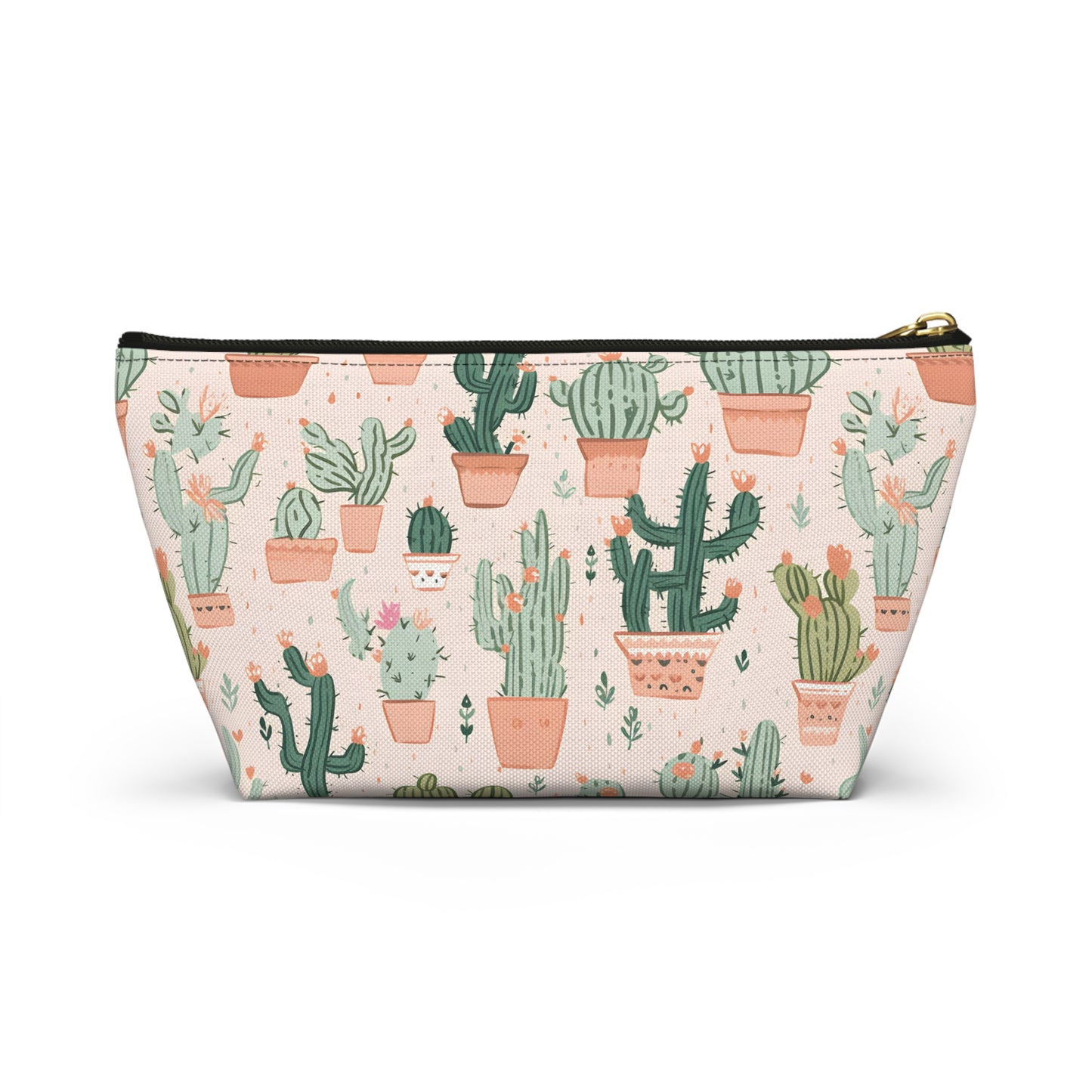 Cactus Pattern Travel Bag Design 2