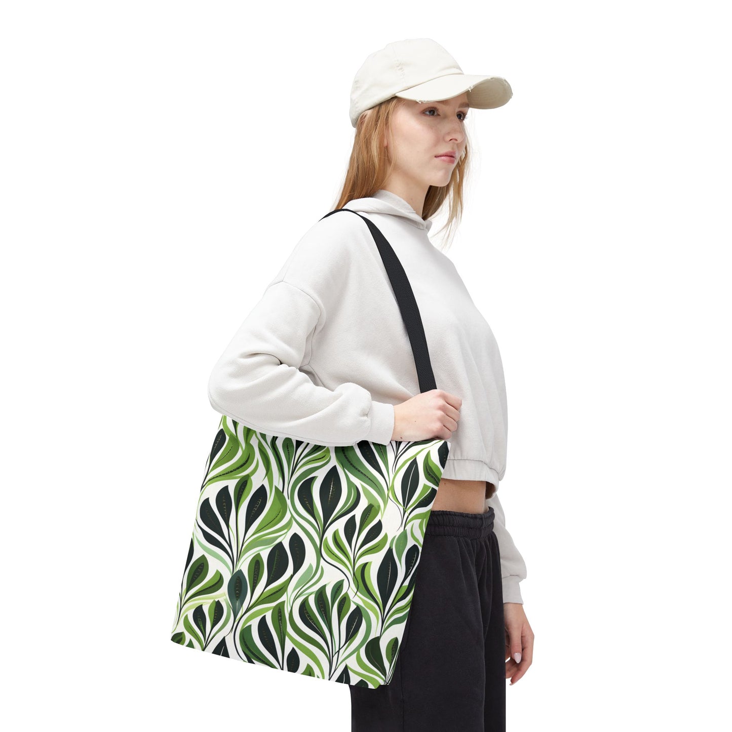 Plant Pattern Tote Bag Design 9