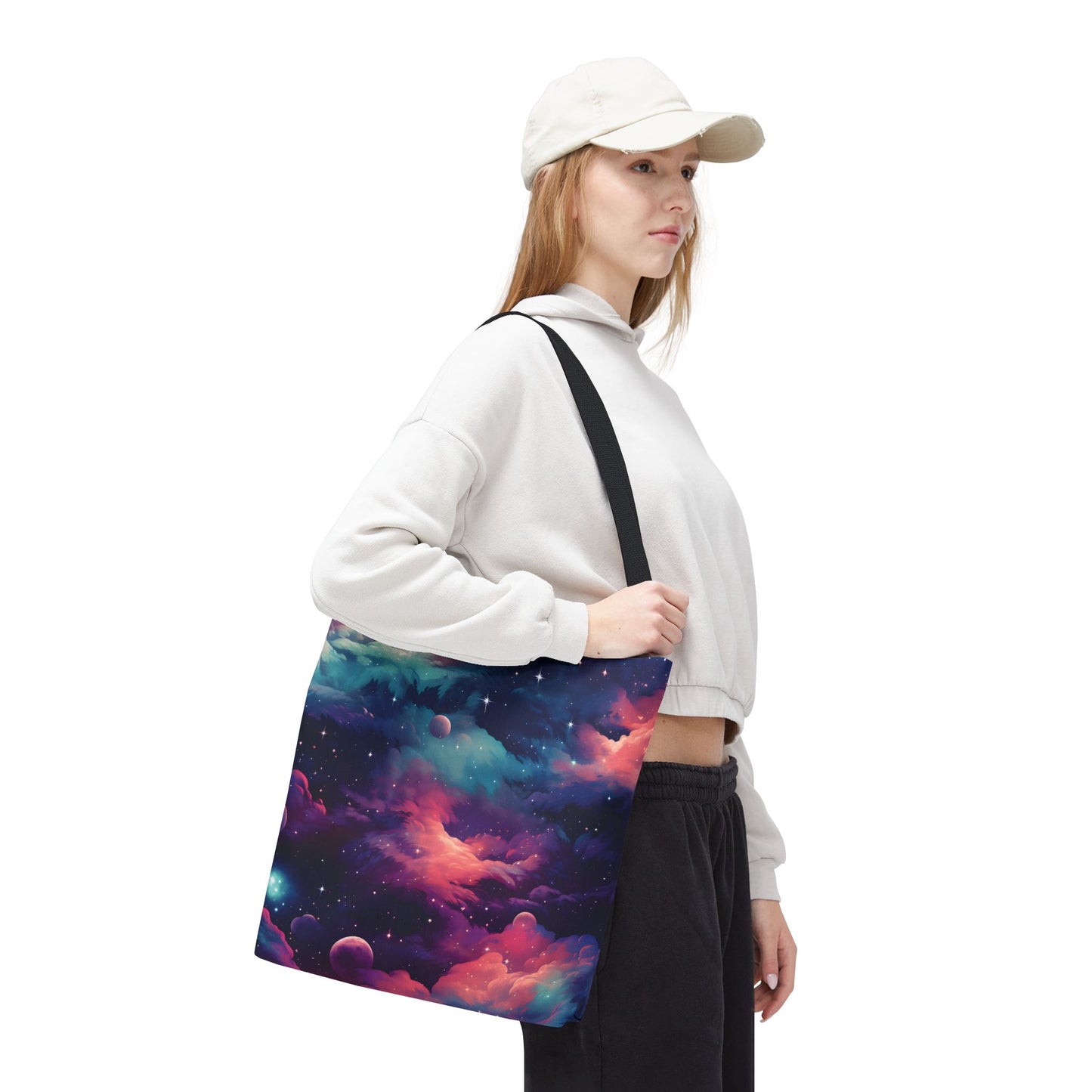 Galaxy Pattern Tote Bag Design 1