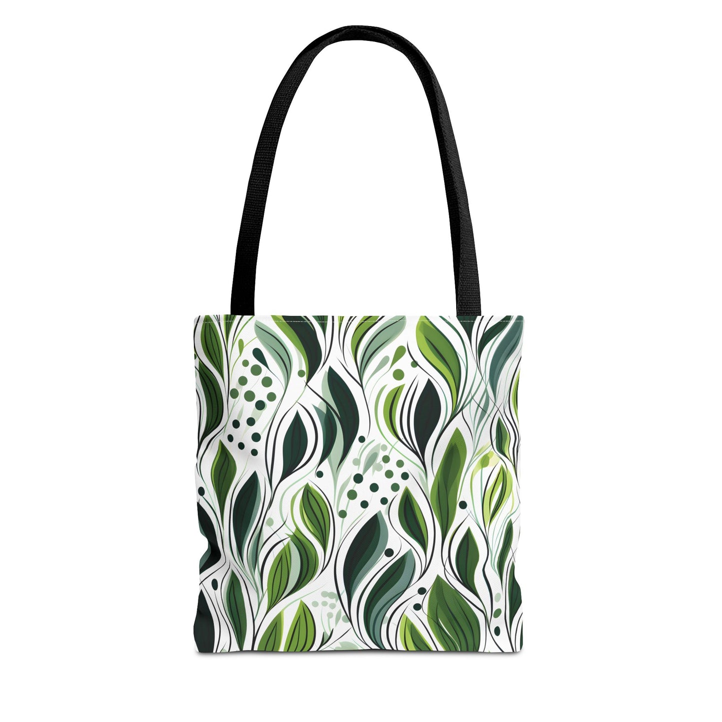 Plant Pattern Tote Bag Design 1