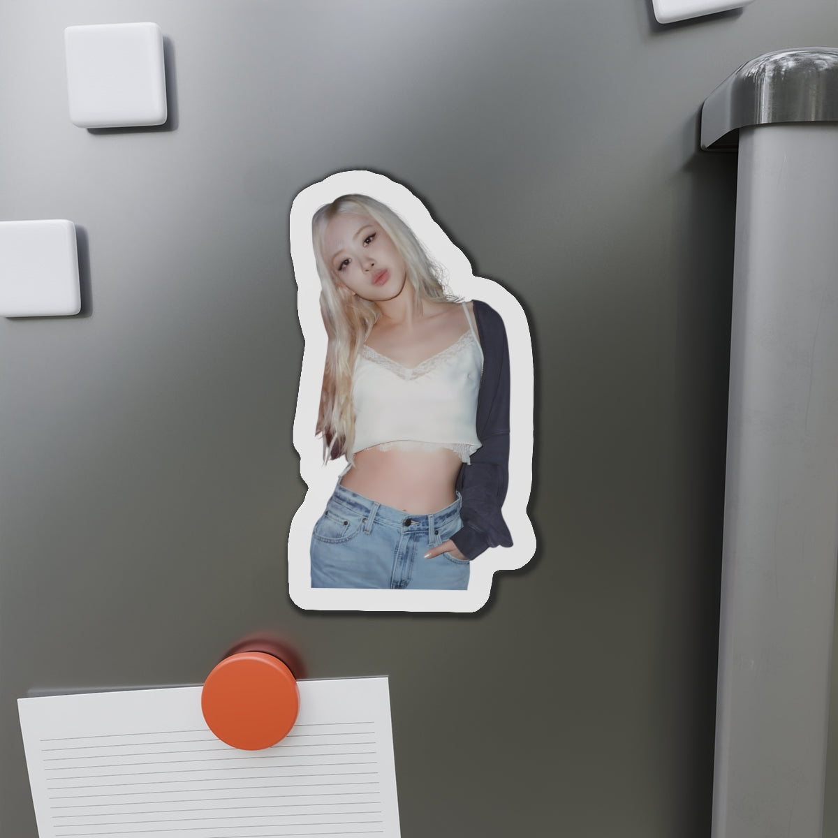 Rosé Park Blackppink Gift for Rosie Fans Magnet Design 4