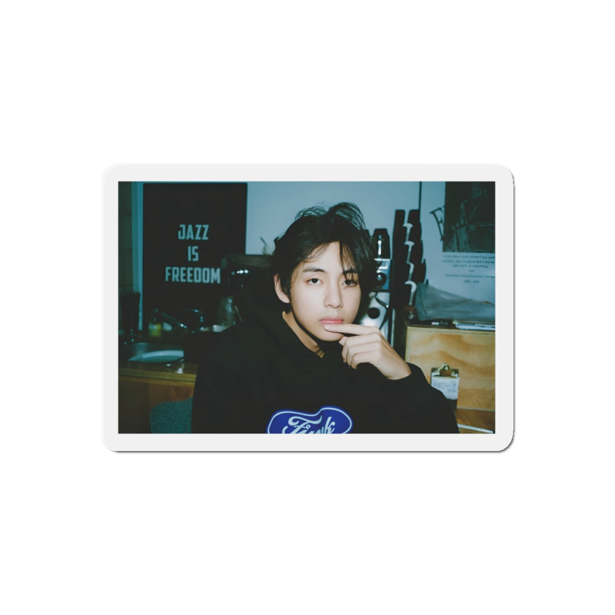 BTS Kim Taehyung Layover Album Photoshoot Jazz is Freedom Magnet