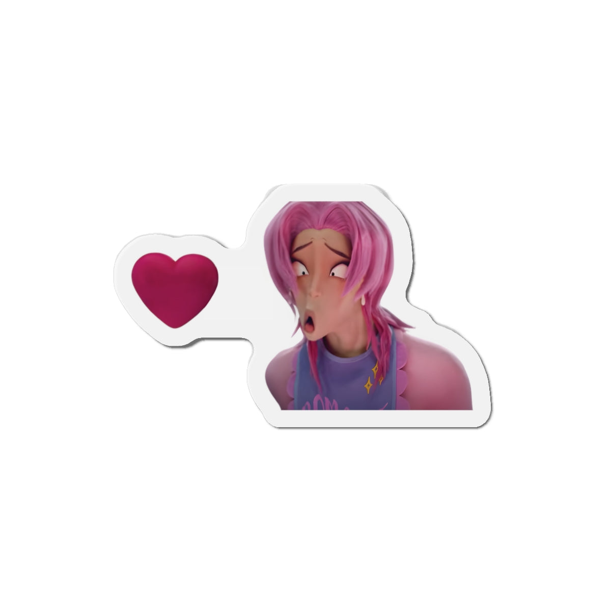 Kpop Demon Hunters Saja Boys Romance Hot Sauce Challenge Magnet