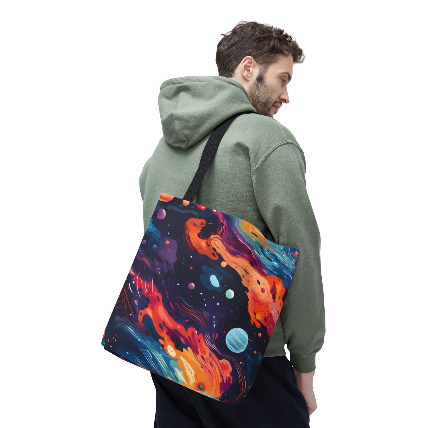 Galaxy Pattern Tote Bag Design 7