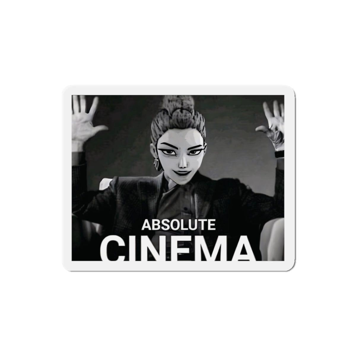 Kpop Demon Hunters Huntrix Rumi Absolute Cinema Meme Magnet