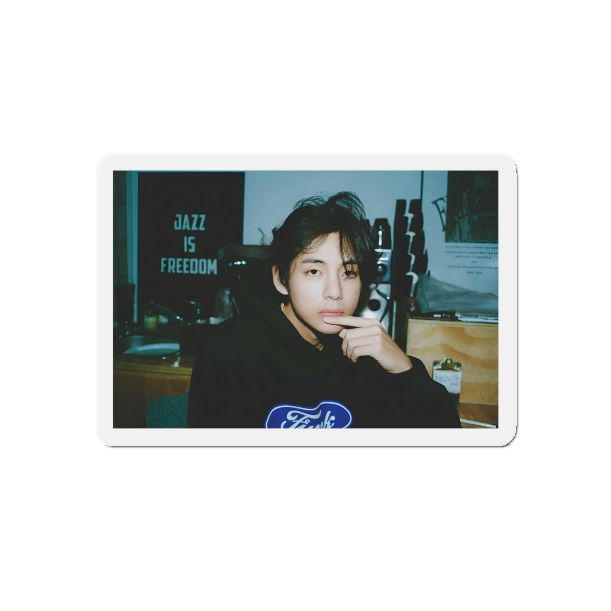 BTS Kim Taehyung Layover Album Photoshoot Jazz is Freedom Magnet