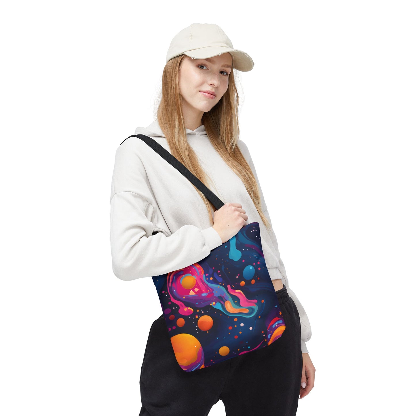Galaxy Pattern Tote Bag Design 2