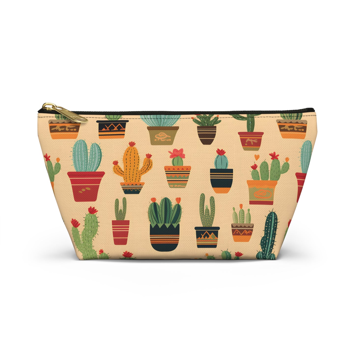 Cactus Pattern Travel Bag Design 4