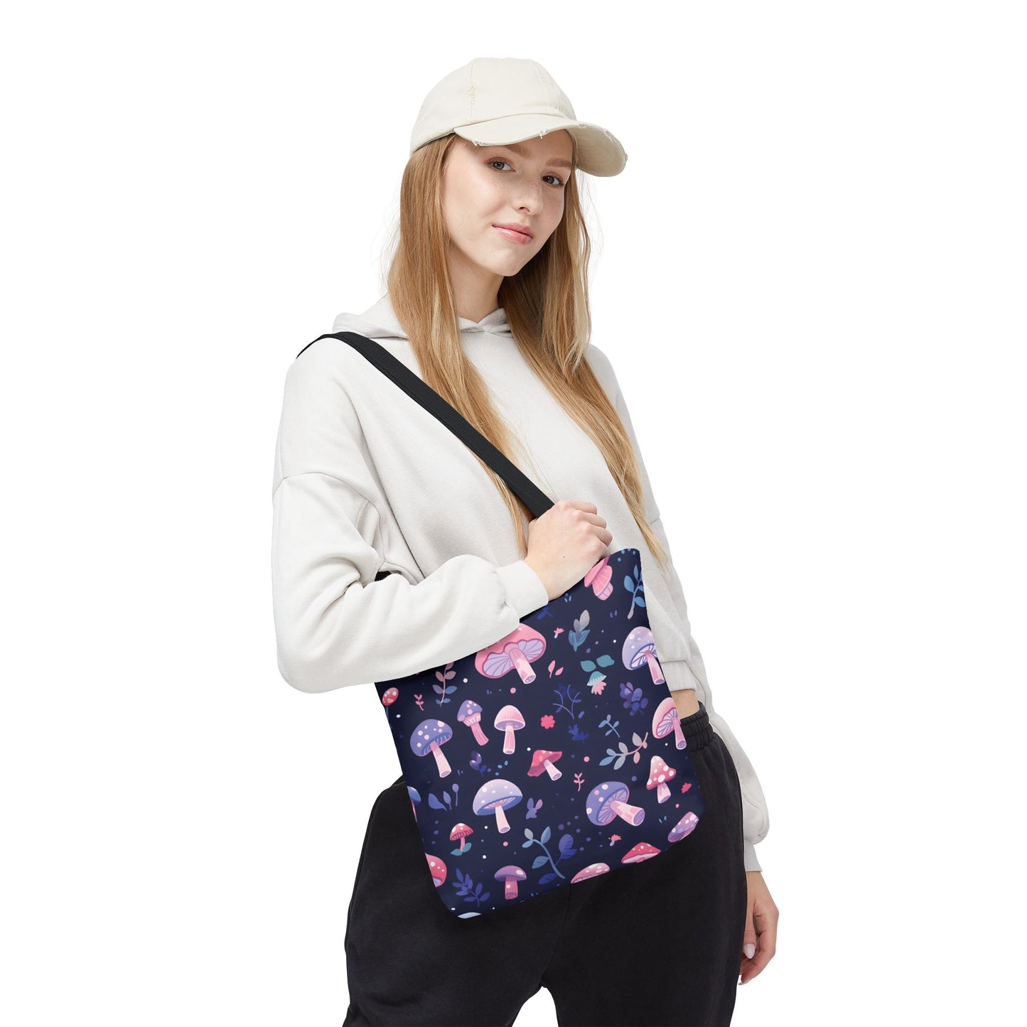 Mushroom Pattern Tote Bag Design 11